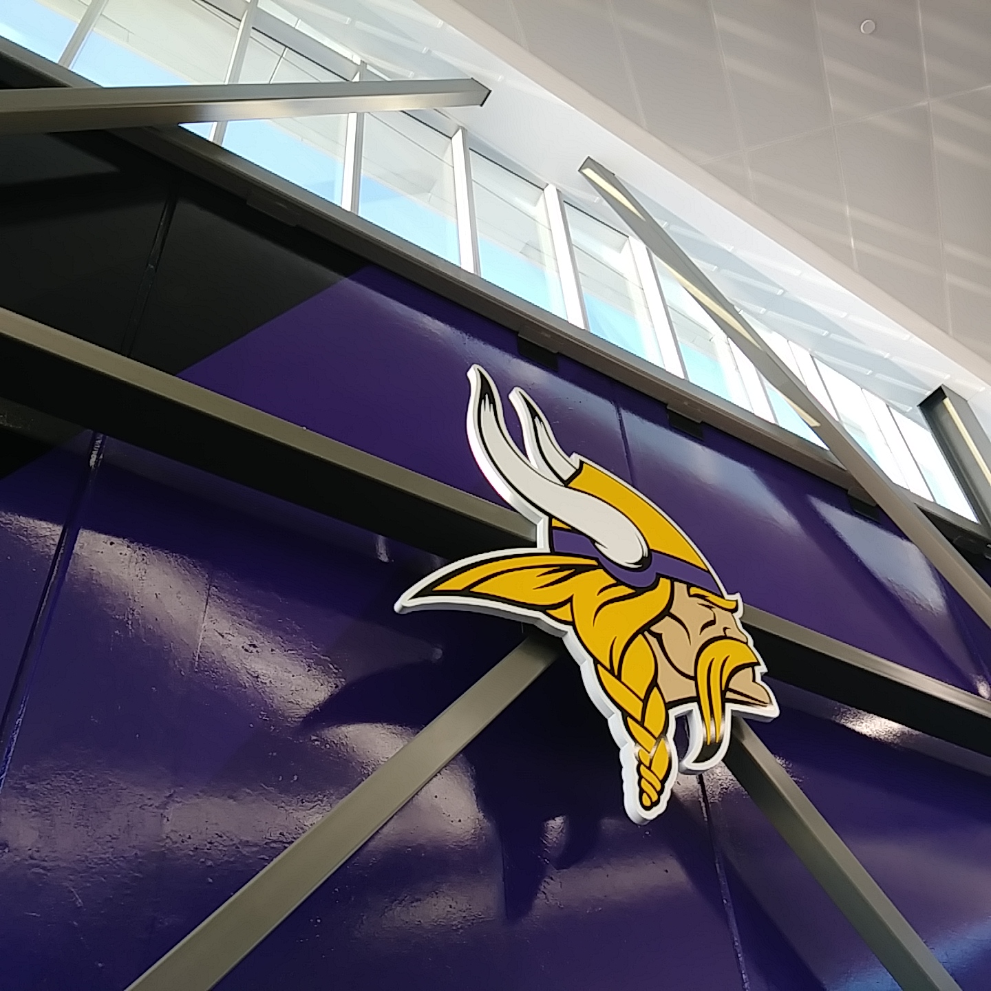 Minnesota Viking Sign at US Bank Stadium - Commercial Signs